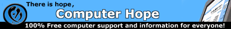 Computer Hope banner