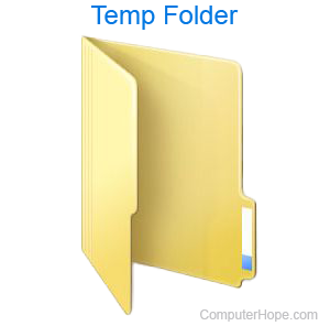 Temporary folder