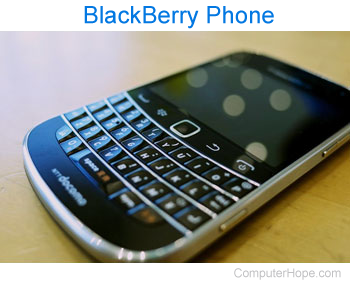 BlackBerry 8700g phone