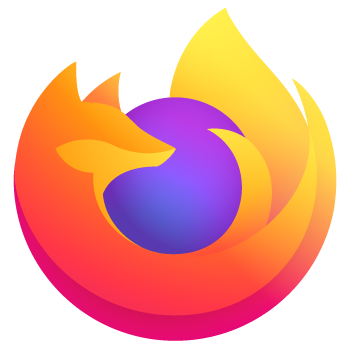 Mozilla Firefox logo.