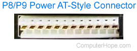 P8 / P9 power AT style connector