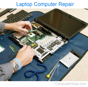 Laptop computer repair
