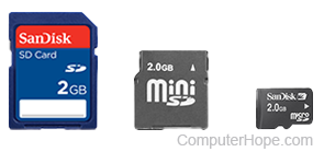 SD card examples