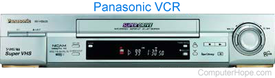 Panasonic VCR player