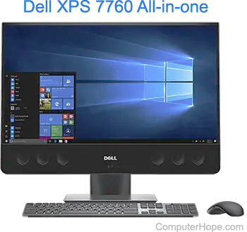 Dell XPS 7760 All-in-One computer
